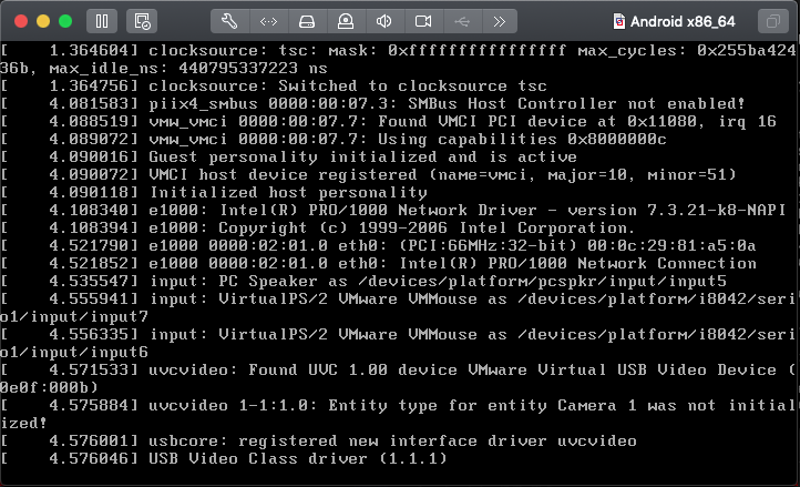 Boot into LVDS